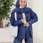 جین برش دار محنا کد 8690