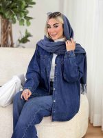 جین برش دار محنا کد 8690 - تصویر 7