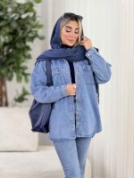جین برش دار محنا کد 8690
