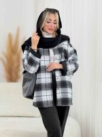 شکت چهارخونه تک جیب کد 8558 - تصویر 6
