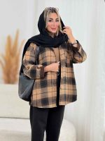 شکت چهارخونه تک جیب کد 8558 - تصویر 11