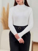 گپ یقه ایستاده لارا کد 8553 - تصویر 5