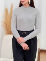 گپ یقه ایستاده لارا کد 8553 - تصویر 7