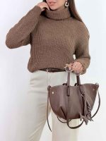 بافت یقه اسکی نرگس کد 8531 - تصویر 7