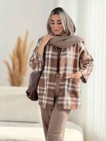 شکت چهارخونه پشت پاگن کد 8557 - تصویر 12