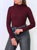 بلوز یقه اسکی کد 8546 - تصویر 2