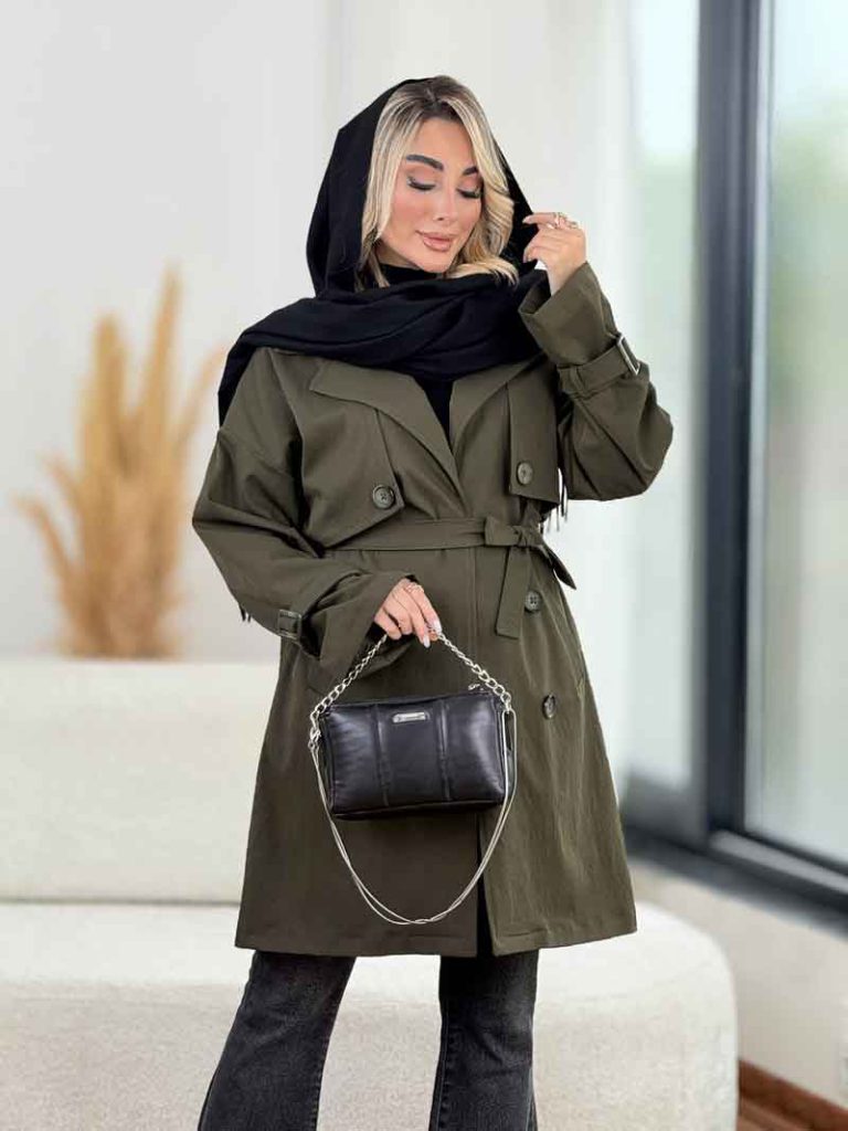بارانی بلند ملیکا کد 8511