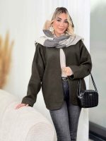 پالتو جلو باز شهرزاد کد8586 - تصویر 17