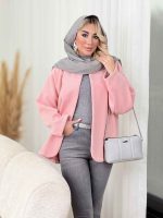 پالتو جلو باز شهرزاد کد8586 - تصویر 22
