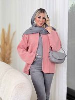 پالتو جلو باز شهرزاد کد8586 - تصویر 12