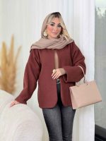 پالتو جلو باز شهرزاد کد8586 - تصویر 19
