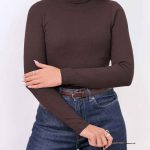 بلوز یقه اسکی کد 8546