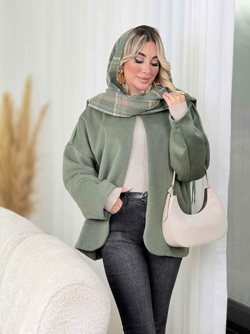 پالتو جلو باز شهرزاد کد8586