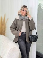 پالتو جلو باز شهرزاد کد8586 - تصویر 3