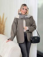 پالتو جلو باز شهرزاد کد8586 - تصویر 25