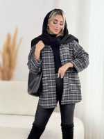 شکت چهارخونه پشت پاگن کد 8557 - تصویر 11