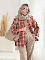 شکت چهارخونه پشت پاگن کد 8557 - تصویر 14