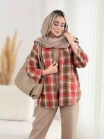 شکت چهارخونه پشت پاگن کد 8557 - تصویر 5