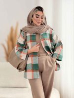 شکت چهارخونه پشت پاگن کد 8557 - تصویر 2