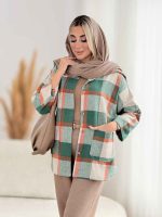شکت چهارخونه پشت پاگن کد 8557 - تصویر 21