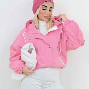 بارانی برش دار جیب زیپ کد 8588