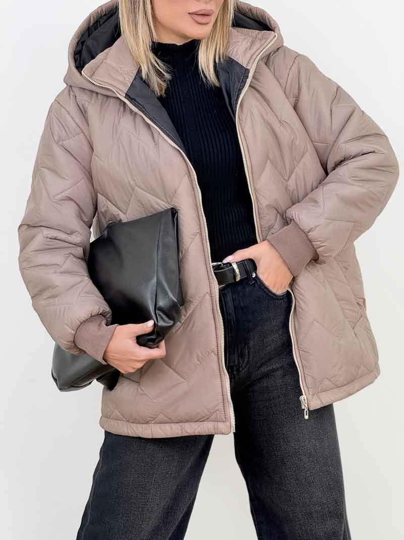 کاپشن دوخت دار امیلیا کد 8543