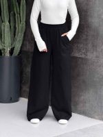شلوار کمرکش دنیا کد 8594 - تصویر 3