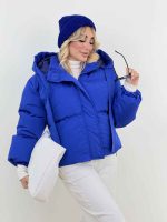 کاپشن کلاه دار ژیوا کد 8578 - تصویر 8